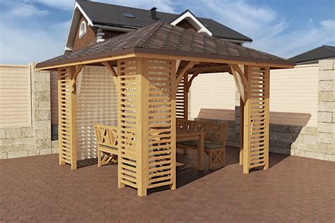 Купить беседку в Севастополе - GARDENNA