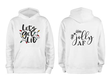 Lets Get Lit Christmas Hoodie Christmas Hoodies Lets Get Lit