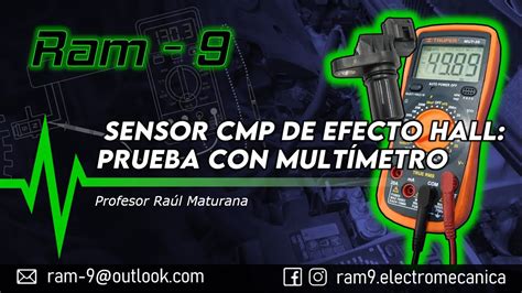 Sensor Cmp De Efecto Hall Prueba Con Mult Metro Youtube