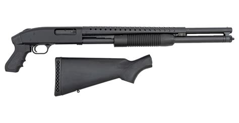 Shop Mossberg 500 Persuader 12 Gauge Pistol Grip Shotgun With Additional Black Synthetic Stock