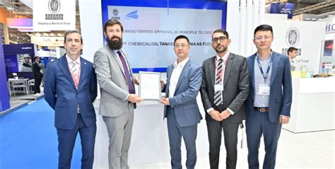 CSDC Receives AiP From Bureau Veritas For New Ammonia-Fueled MR ...