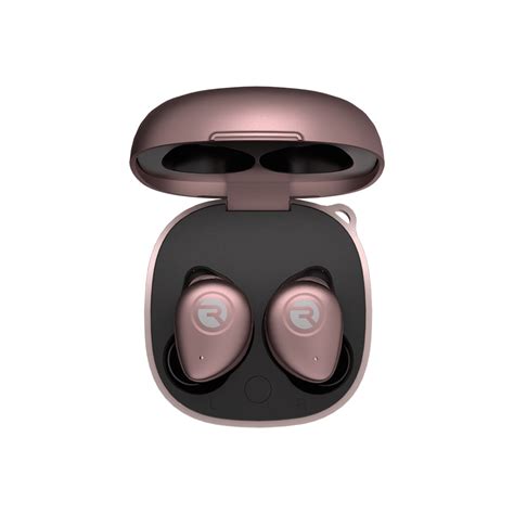 Raycon Fitness Earbuds Built In Mic Ipx7 Waterproof Rose Gold