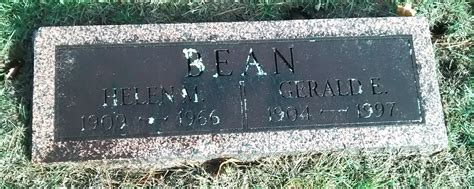 Gerald Eugene Bean 1904 1997 Find A Grave Memorial