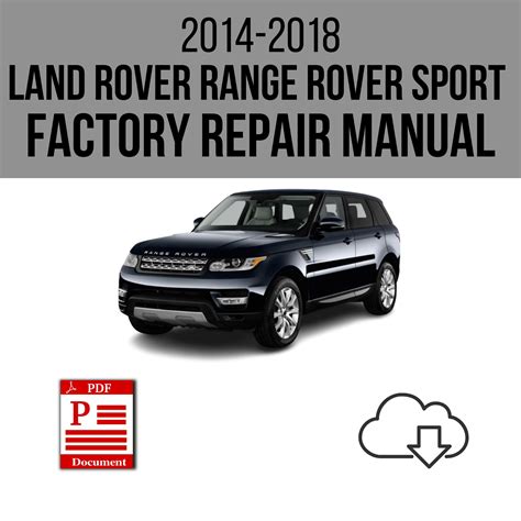 Land Rover Range Rover Sport Workshop Service Repair Manual