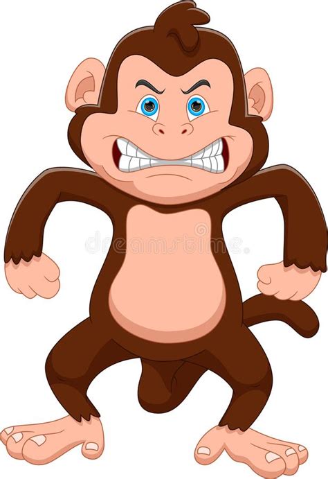 Angry Monkey Cartoon Stock Illustrations 3368 Angry Monkey Cartoon