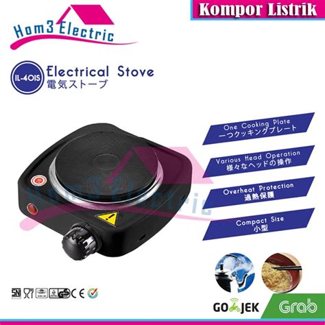 Jual Idealife Electrical Stove Kompor Listrik Il S Shopee