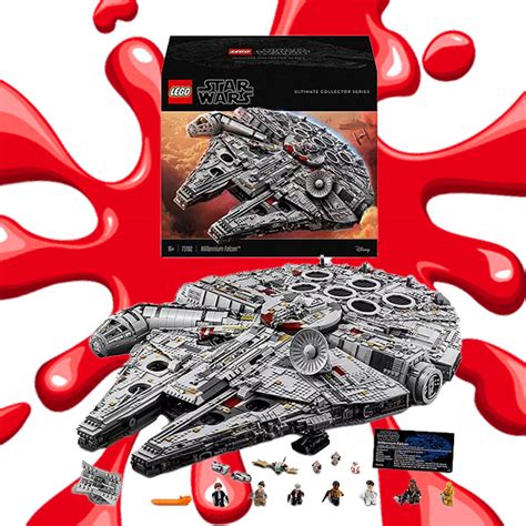 LEGO – THE MILLENNIUM FALCON! 75192 – JAMMY – The UKs Leading New ...