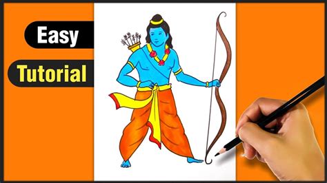 Ram Drawing Shri Ram Drawing How To Draw Shri Ram Shree Ram