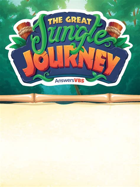 The Great Jungle Journey Vbs 2024 Logo Denyse Imojean