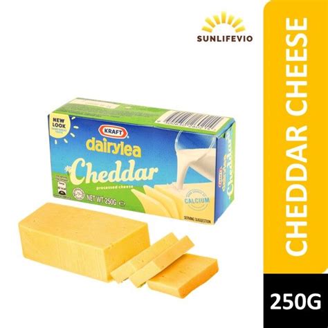 Kraft Cheddar Cheese 250gm Lazada