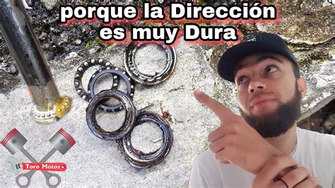 Como Cambiar Las Cunas De Direcci N De Una Moto Youtube