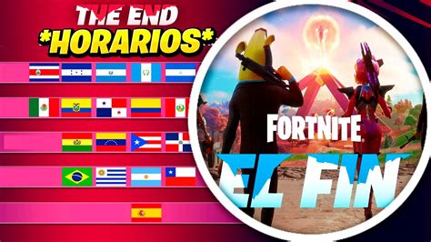 A Que Hora Es El Evento Final De Fortnite Temporada Horarios