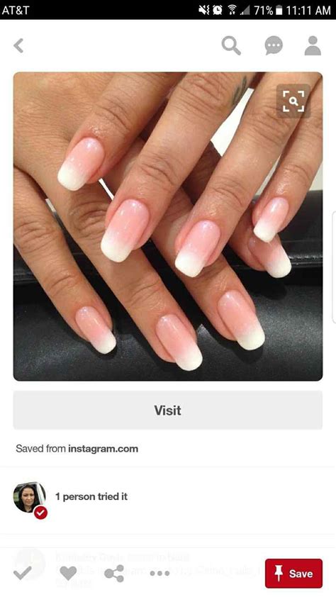 Ombre French Nails Atelier Yuwa Ciao Jp