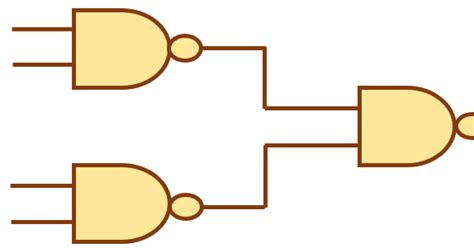 2x1 mux using NAND gates