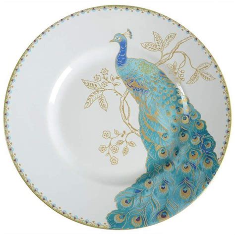 Peacock Garden Salad Plate By Fifth Pts Replacements Ltd