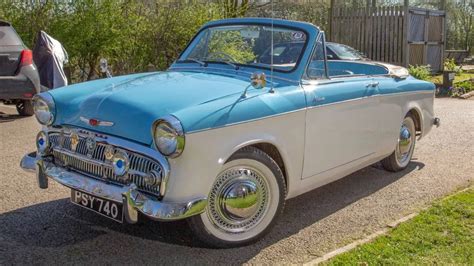 1959 Hillman Minx Convertible Vin A1943 22h Uco Classiccom