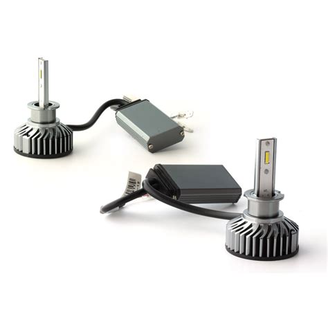 Kit AMPOULES H1 LED Ventilées FF2 5000Lms 6000K Taille Mini