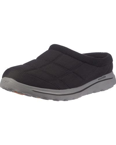 Black Skechers Slip On Shoes For Men Lyst