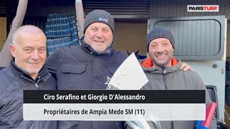 Ciro Serafino et Giorgio D Alessandro propriétaires de Ampia Mede SM