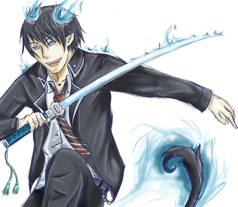 Ao No Exorcist Rin By One Who Draws On Deviantart