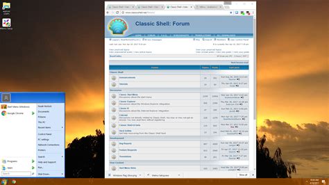 Classic Shell • View topic - Show your desktop and Classic Shell Start Menu