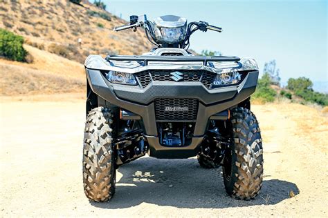 2019 SUZUKI KINGQUAD 500AXi Dirt Wheels Magazine