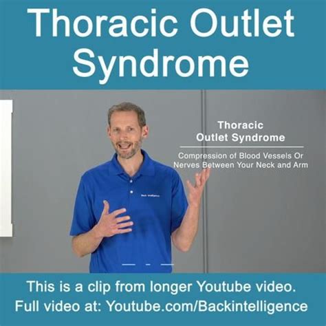 Thoracic Outlet Syndrome Exercises Causes Symptoms Artofit
