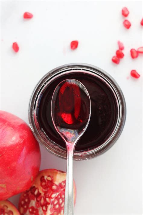 Easy Pomegranate Jelly Recipe One Sweet Appetite