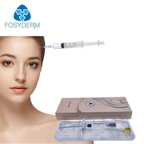 Fosyderm Ml Fine Line Hyaluronic Acid Dermal Filler Injectable For