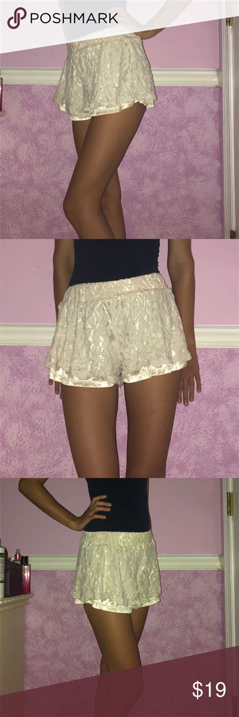 Cream Colored Flowy Shorts Flowy Shorts Clothes Design Cream Color