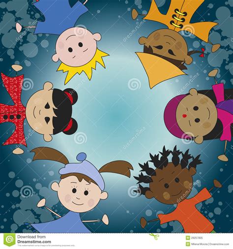 Fondo De Los Niños Stock De Ilustración Ilustración De Arte 29257805