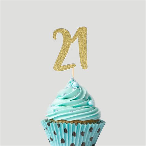Number Cupcake Toppers Tyler Rose Designs