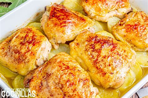 Receta De Contramuslos De Pollo Al Horno