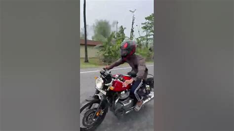 Royal Enfield Continental Gt Fly By 😱😱 Bike Royalenfield Viral