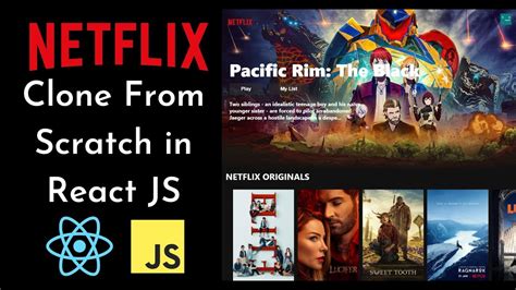 Build Netflix Clone App With React Js React Js Netflix Clone