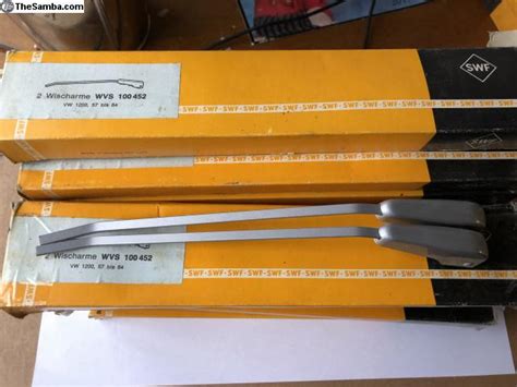 TheSamba VW Classifieds NOS SWF German Made Wiper Arms 58 64