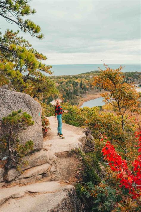 Best Hiking Trails At Acadia National Park Beehive Loop Trail