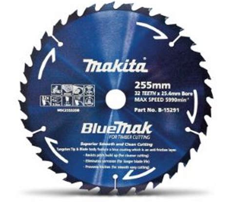 Makita Bluemak Tct Blade 255mm 32t Omokoroa Itm