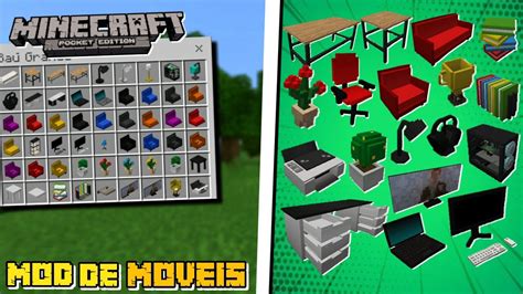 Como Ter Mod De M Veis Modernos E Realistas Para Minecraft Pe