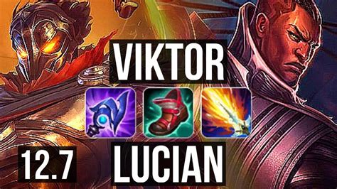 VIKTOR Vs LUCIAN MID 10 1 8 67 Winrate Legendary BR Master