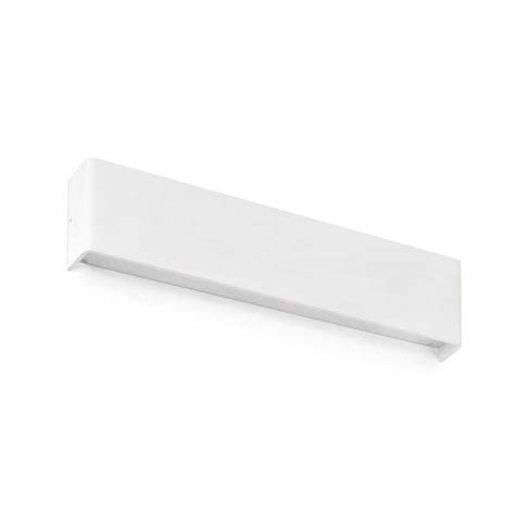 Lampe Murale En Aluminium Led Int Gr Blanc Mat Bourges Lampes