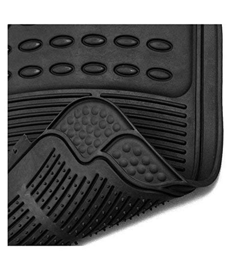 Ek Retail Shop Car Floor Mats Black Set Of For Maruti