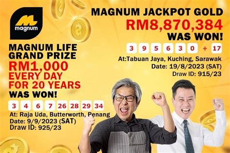 Magnum 4d Celebrates Two Lucky Grand Prize Winners The Star