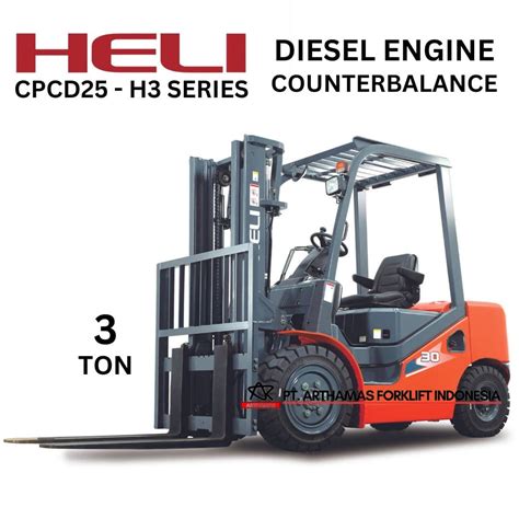 Forklift Heli Ton Model H Series Cpcd