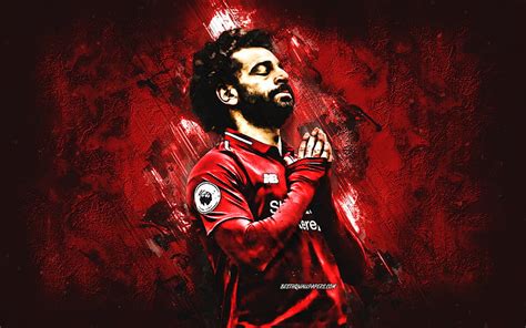 Mohamed Salah Liverpool Fc Retrato Jugador De F Tbol Egipcio