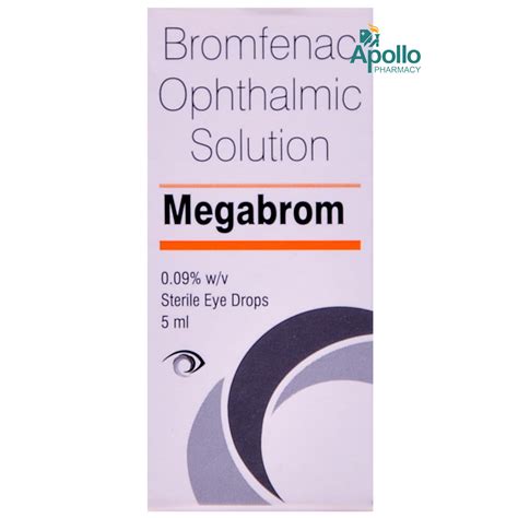 Megabrom Eye Drops 5 Ml Price Uses Side Effects Composition Apollo Pharmacy