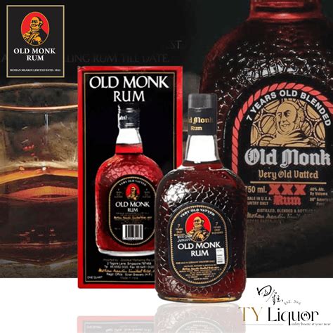 Old Monk Rum – 750ml – TY Liquor