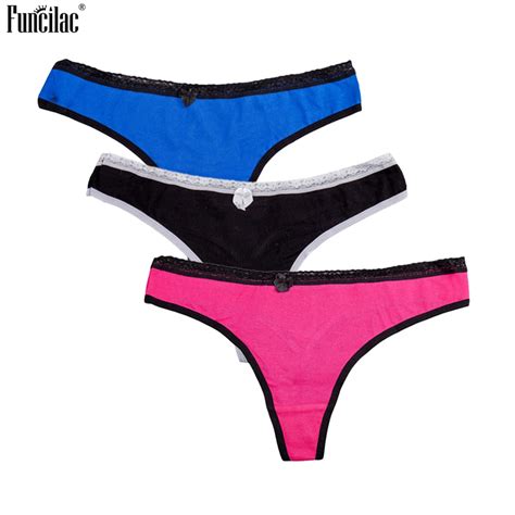 Buy Funcilac Sexy Women Underwear Cotton G String