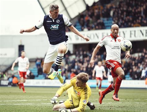 Millwall Vs Sheffield United Steve Morison Of Millwall Sho Flickr