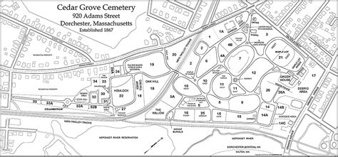 Cemetery Maps Cedar Grove Cemetery